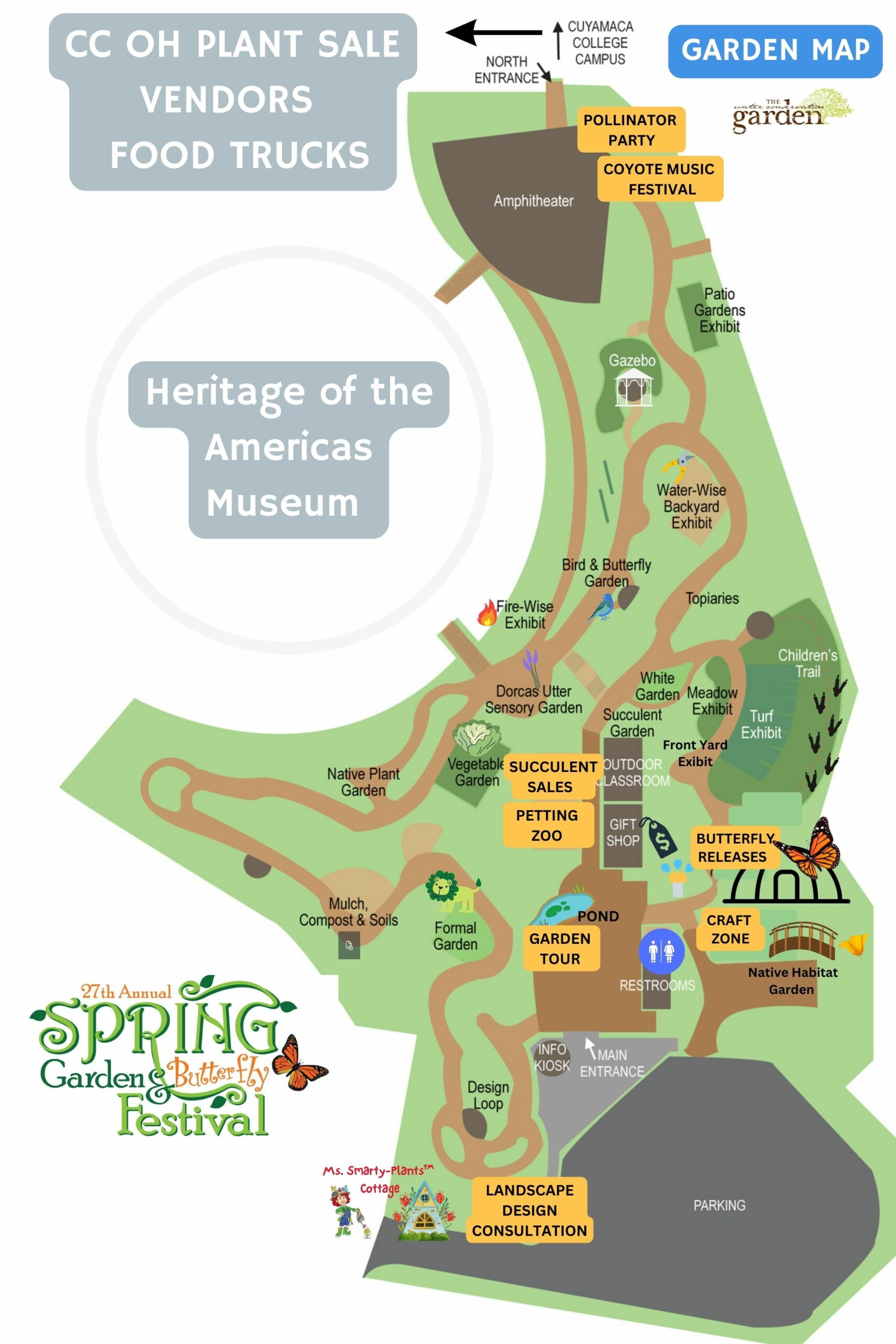 2023 SGBF Garden Map (24 × 36 in)